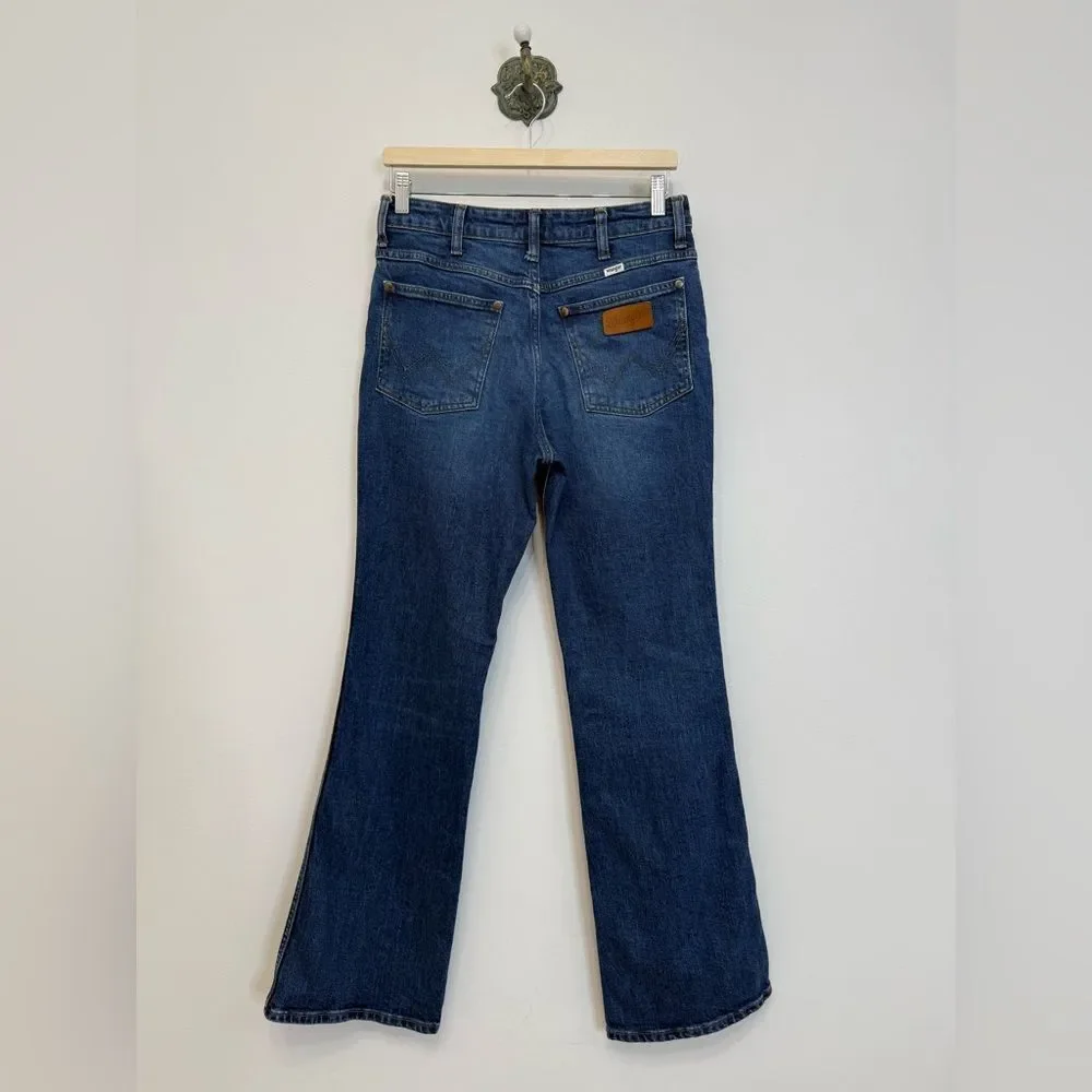 Wrangler Westward 626 High Rise Bootcut Jeans Women 28 x 32 Western Rodeo Horse